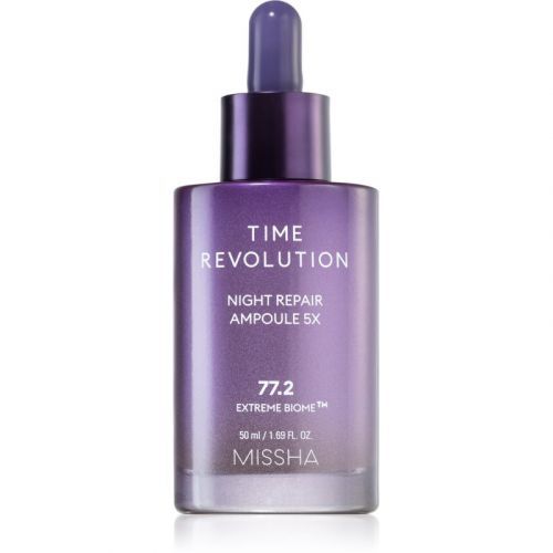 Missha Time Revolution Night Repair Ampoule 5X Intense Overnight Treatment with Anti-Ageing Effect 50 ml