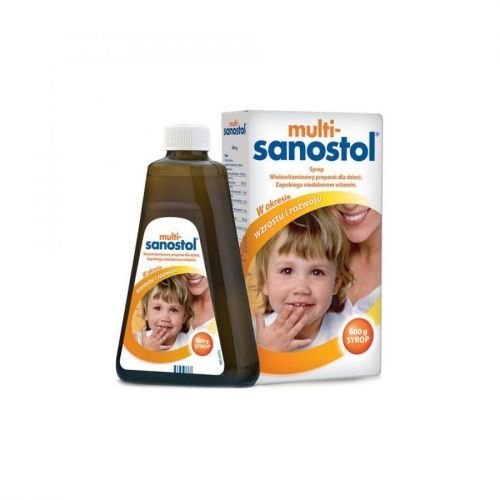 Multi Sanostol 600g, vitamins for kids, zapobiega niegoborom witamin