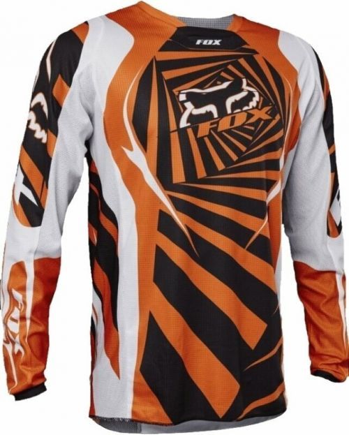 FOX 180 Goat Jersey Orange Flame S Motocross Jersey