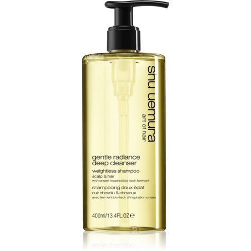 Shu Uemura Deep Cleanser Gentle Radiance Gentle Cleansing Shampoo For Healthy And Beautiful Hair 400 ml