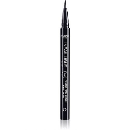 L’Oréal Paris Infaillible Grip 36h Micro-Fine liner Eyeliner with Wide Felt Tip Shade 01 Obsidian black 0,4 g