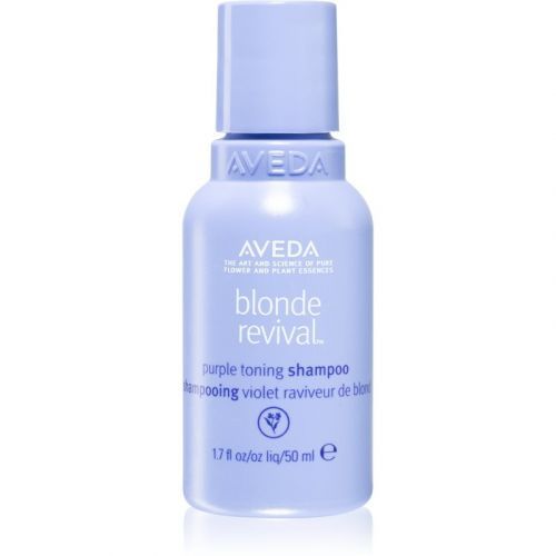 Aveda Blonde Revival™ Purple Toning Shampoo purple toning shampoo for bleached or highlighted hair 50 ml