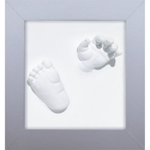 Happy Hands 3D DeLuxe baby imprint kit White