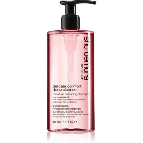 Shu Uemura Deep Cleanser Delicate Comfort Moisturizing Shampoo For Dry Hair 400 ml