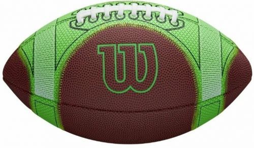 Wilson Hylite Football Youth Brown/Green
