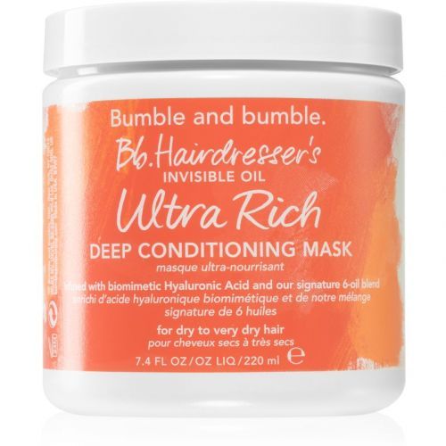 Bumble and bumble Hairdresser's Invisible Oil Ultra Rich Deep Mask Nourishing Mask for Dry Hair 200 ml