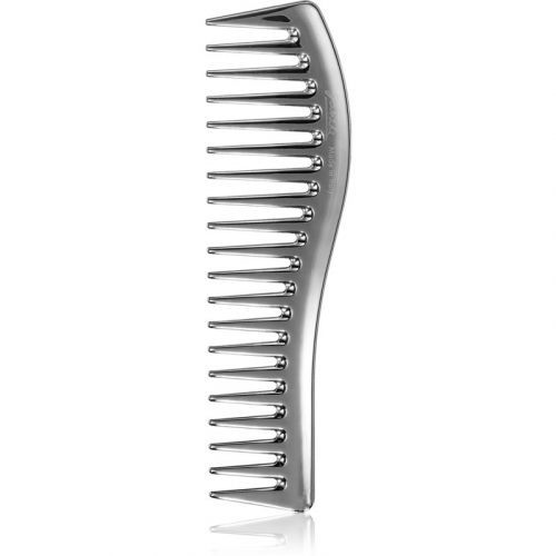 Janeke Chromium Line Wavy Comb for Gel Application Comb for the application of gel products 18,5 x 5 cm