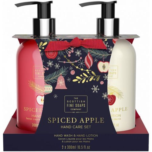 Scottish Fine Soaps Spiced Apple Hand Care Set Gift Set (for Hands)