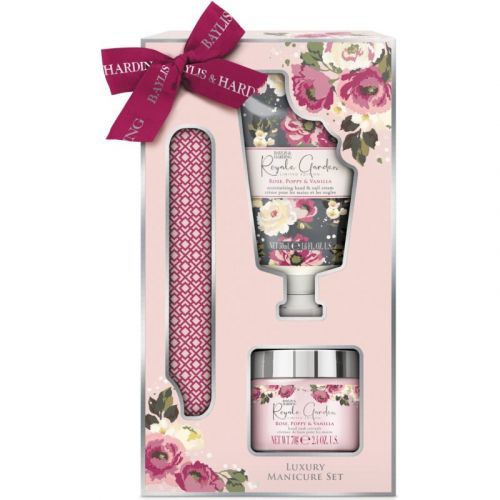 Baylis & Harding Royale Garden Rose, Poppy & Vanilla Gift Set (for Hands and Nails)