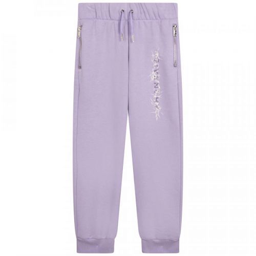 Givenchy Girls Logo Joggers Purple, 6Y / PURPLE