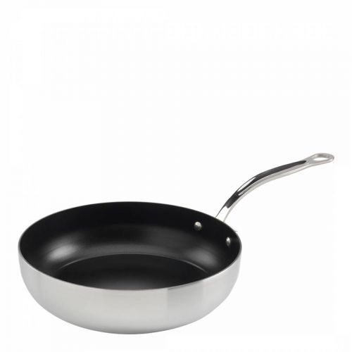 Classic Non-Stick Stainless Steel Triply Chefs Pan 26cm