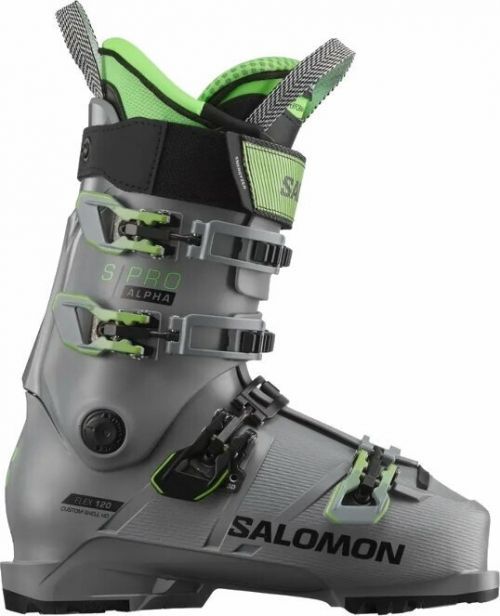 Salomon S/Pro Alpha 120 120 Steel Grey/Pastel Neon Green 1/Black 26/26,5