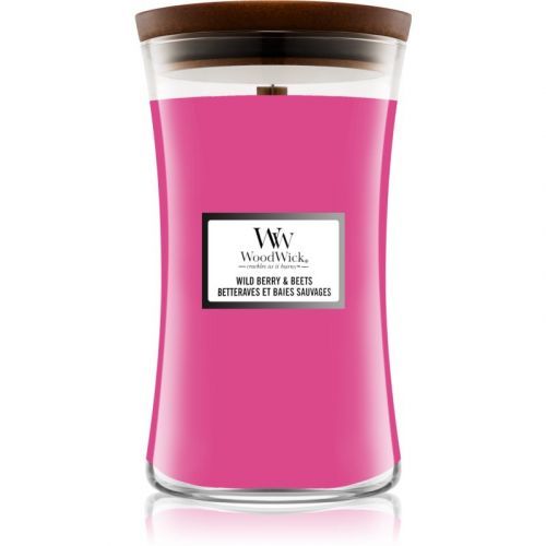 Woodwick Wild Berry & Beets scented candle 609,5 g