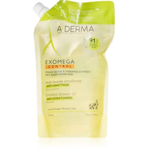 A-Derma Exomega Control Washing Gel For Very Dry Sensitive And Atopic Skin 500 ml