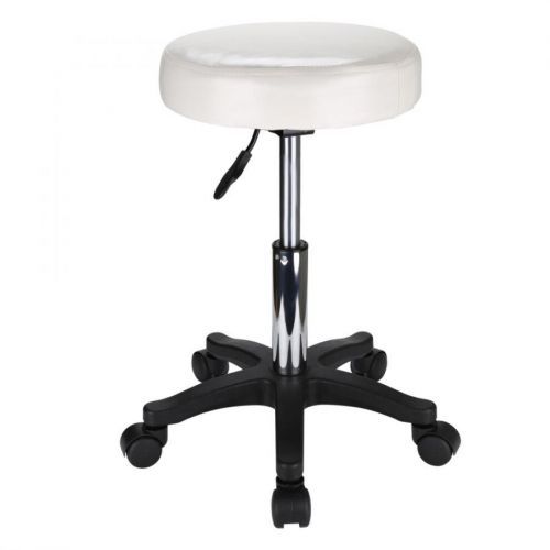 (Beige) Salon Stool Chair Spa Massage Manicure