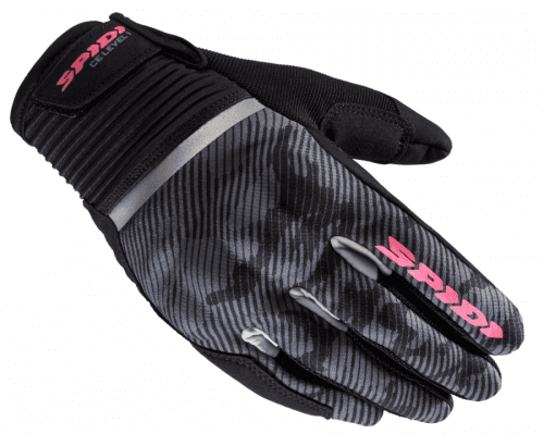 Spidi Flash CE Lady Black Camouflage Motorcycle Gloves  XS