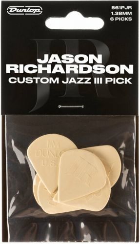 Dunlop Jason Richardson Custom Jazz III 6 pack