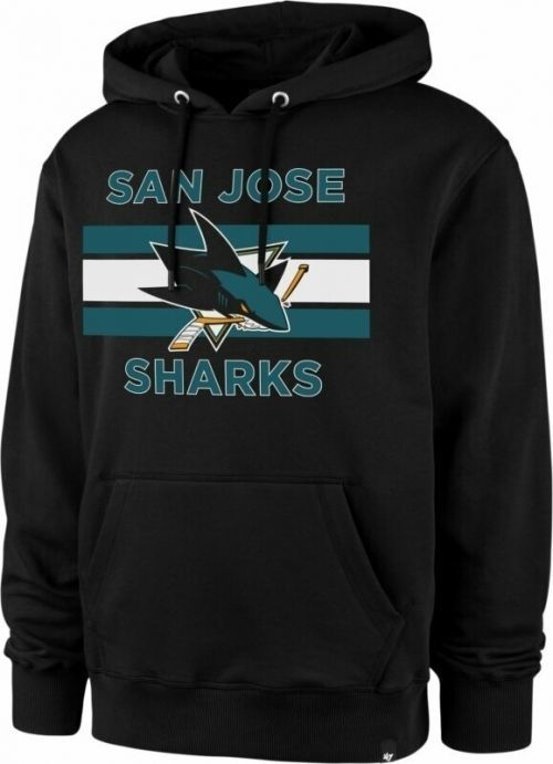 San Jose Sharks NHL Burnside Pullover Hoodie Jet Black S