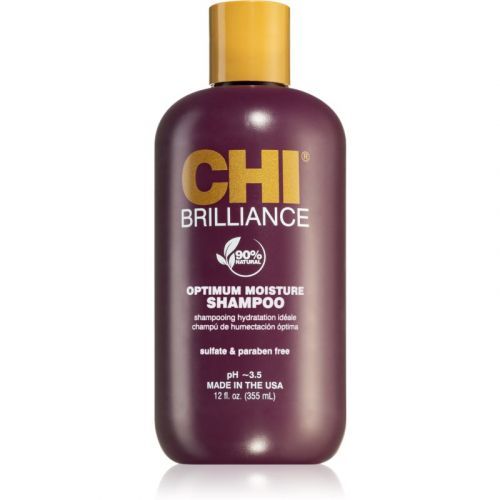 CHI Brilliance Moisturizing Shampoo for Shiny and Soft Hair 355 ml