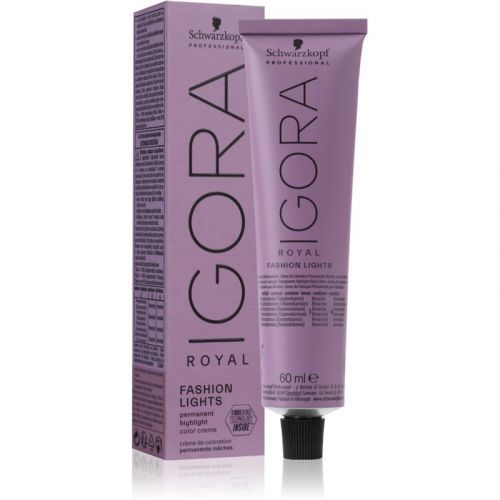 Schwarzkopf Professional IGORA Royal Fashion Lights Hair Color For Highlighted Hair L-89 Red Violet 60 ml