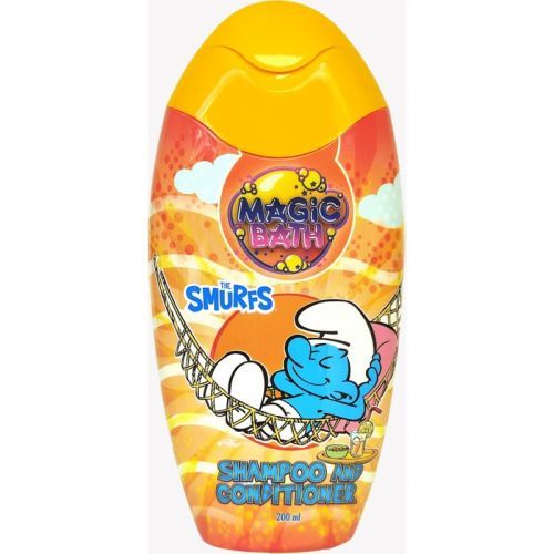 The Smurfs Magic Bath Shampoo & Conditioner Shampoo And Conditioner for Kids 200 ml