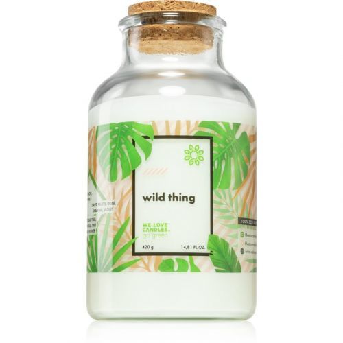 We Love Candles Go Green Wild Thing scented candle 420 g