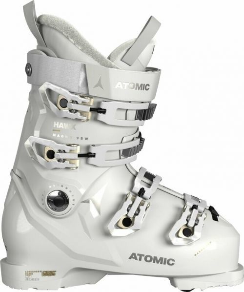 Atomic Hawx Magna 95 Women GW Ski Boots 95 White/Gold/Silver 25/25.5