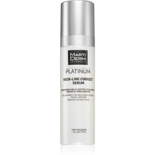 Martiderm Platinum Intensive Lifting Serum for firming of the neck and chin 50 ml