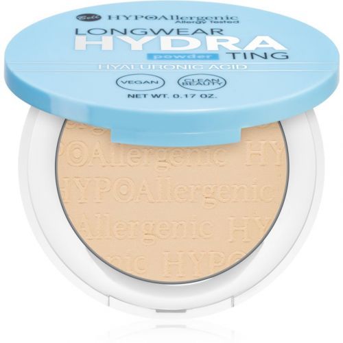 Bell Hypoallergenic Compact Powder with Moisturizing Effect Shade 01 Nude 5 g