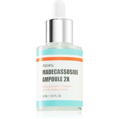 A'pieu Madecassoside Ampoule 2x Soothing Serum with Moisturizing Effect 30 ml
