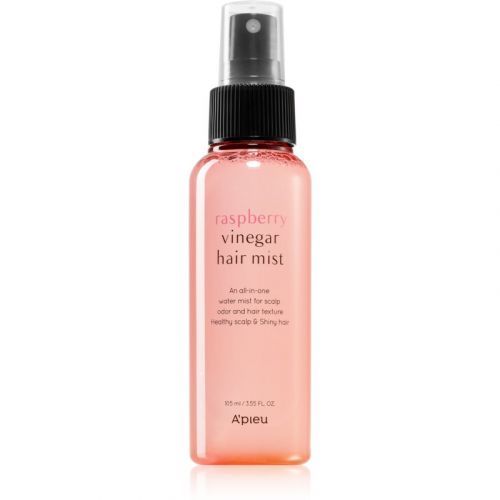 A'pieu Raspberry Vinegar Keratin Spray For Stressed Hair And Scalp 105 ml