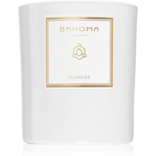 Bahoma London White Pearl Collection Jasmine scented candle 220 g