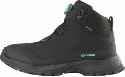 Icebug Womens Outdoor Shoes Stavre Michelin GTX Womens Shoes Black/Jade Mist 38
