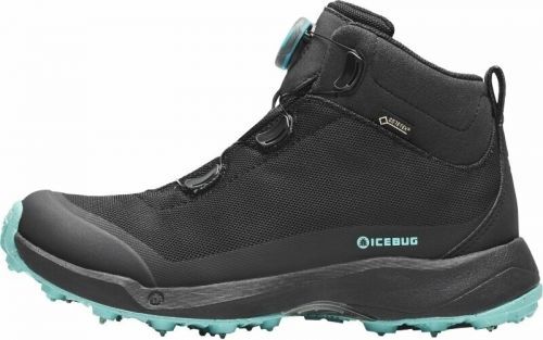 Icebug Womens Outdoor Shoes Stavre BUGrip GTX Womens Shoes Black/Jade Mist 38
