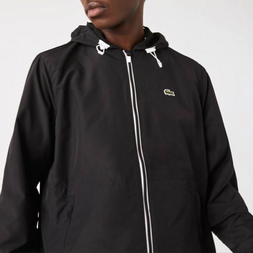 Black Zip Lightweight Jacket