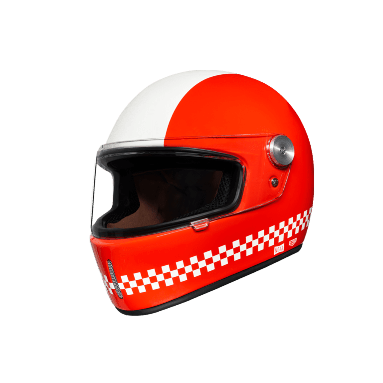 Nexx X.G100R Finish Line Red White Full Face Helmet L