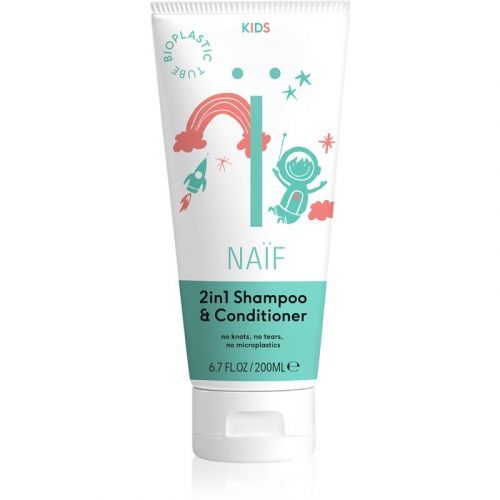 Naif Kids Shampoo & Conditioner Shampoo And Conditioner 2 In 1 for Kids 200 ml