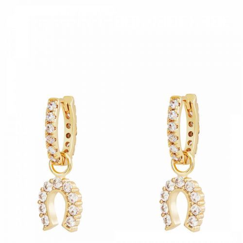 18K Gold Luck Is On Your Side Earrings