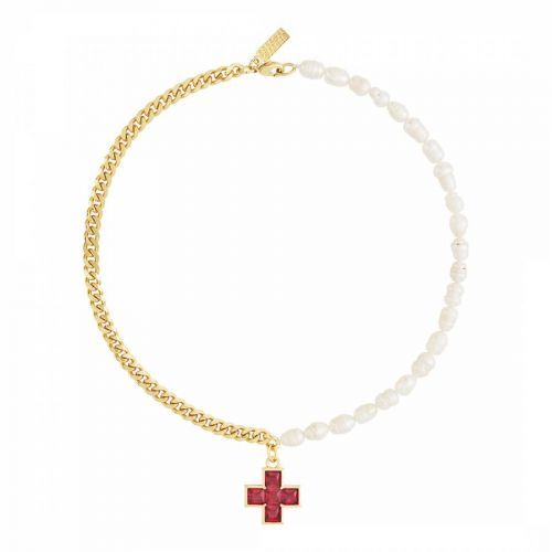 18K Gold Joan Of Arc Necklace