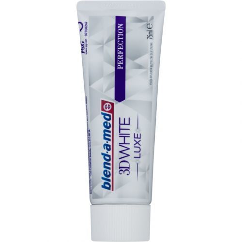 Blend-a-med 3D White Luxe Perfection Whitening Toothpaste Against Stains on Tooth Enamel 75 ml