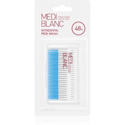 MEDIBLANC Interdental Pick-brush Toothpick 48 pc