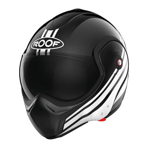 ROOF BoXXer Sting Black White Modular Helmet XS