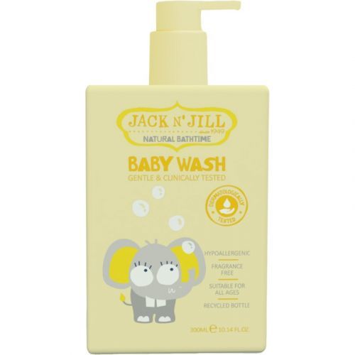 Jack N’ Jill Natural Bathtime Baby Wash Silky Shower Gel for babies 300 ml