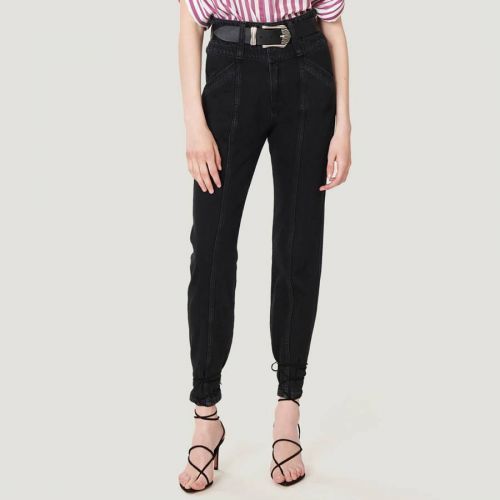 Black High Waist Boucry Jean