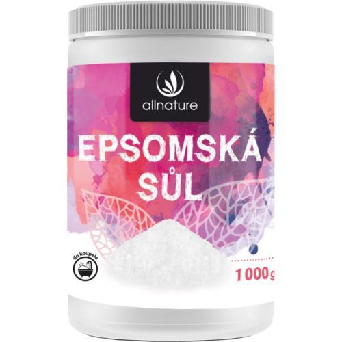 Allnature Epsom salt Bath Salts 1000 g