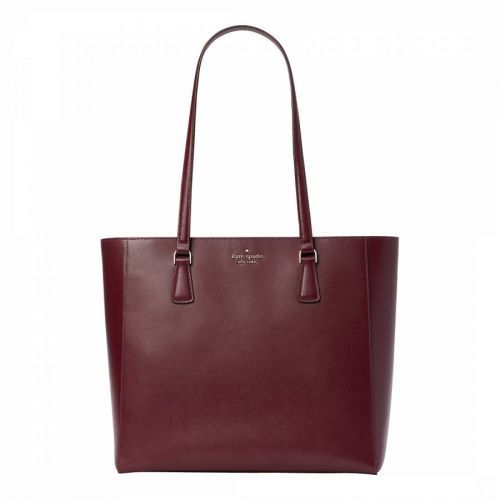Deep Berry Perry Laptop Tote