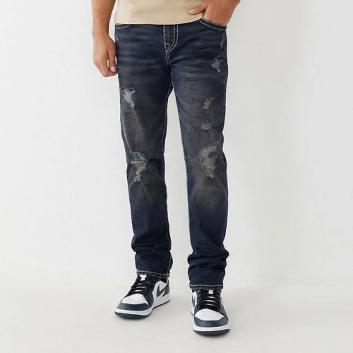Blue Rocco Tapered Leg Stretch Jeans