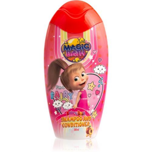 Masha & The Bear Magic Bath Shampoo and Conditioner Shampoo And Conditioner 2 In 1 for Kids 200 ml