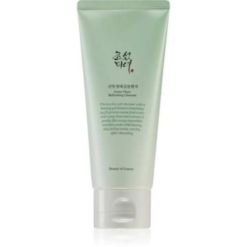 Beauty Of Joseon Green Plum Refreshing Cleanser Gentle Exfoliating Foaming Cream with Moisturizing Effect 100 ml