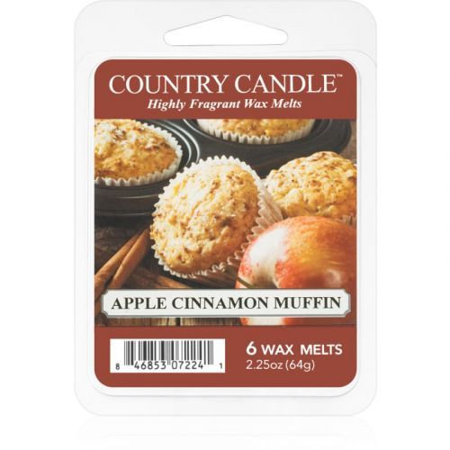 Country Candle Apple Cinnamon Muffin wax melt 64 g